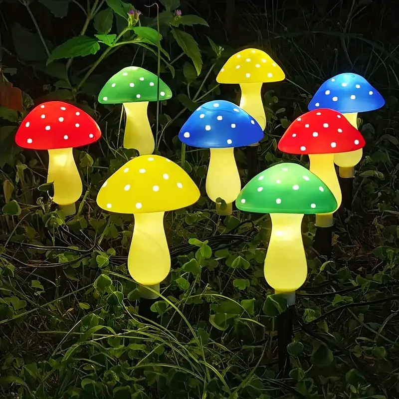 🍄Solar Mushroom Lights Outdoor Garden Decor Lights✨