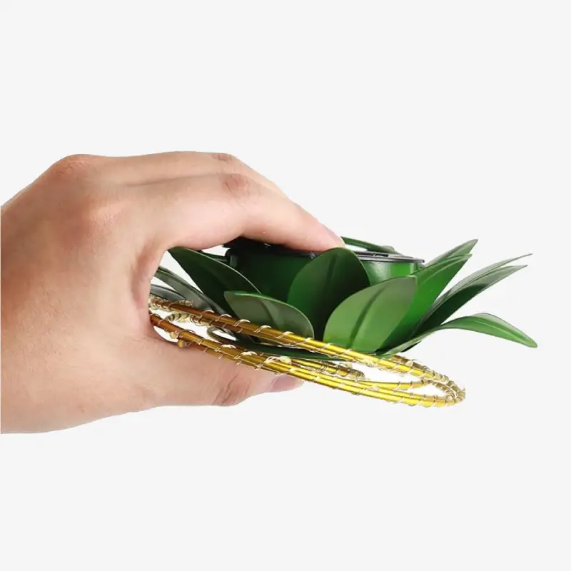 Outdoor Solar Hanging Pineapple Lantern Lights