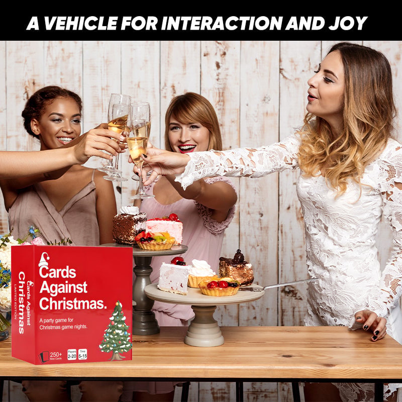 🔥LAST DAY 49% OFF🔥Cards Against Christmas - Game for Christmas Nights
