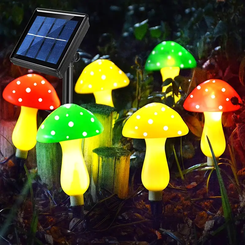 🍄Solar Mushroom Lights Outdoor Garden Decor Lights✨