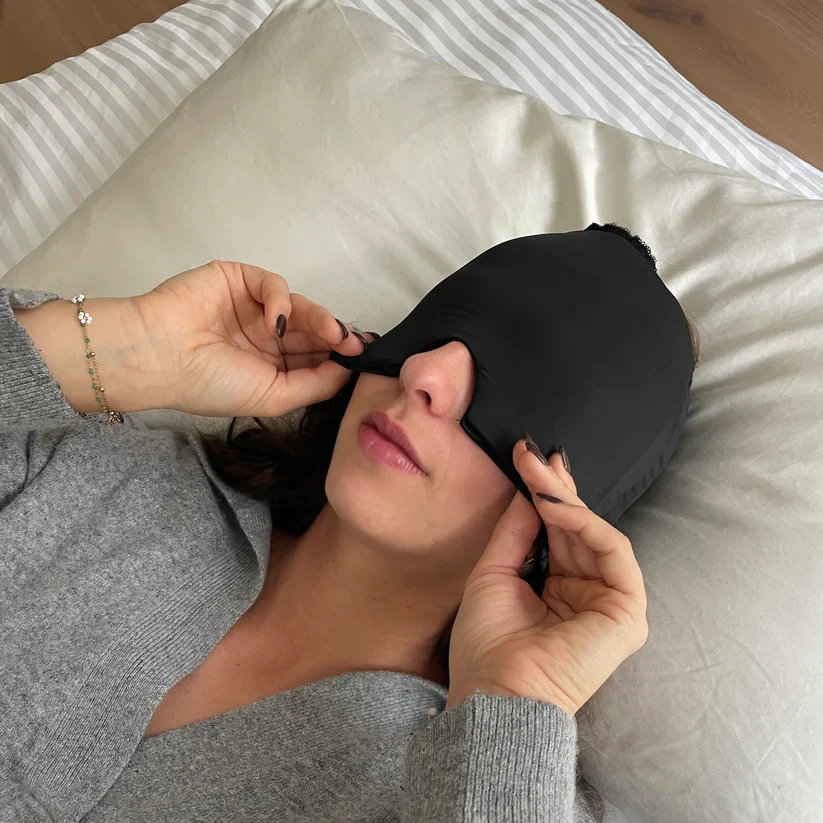 Cold Compress Eye Mask & Migraine Relief Hat