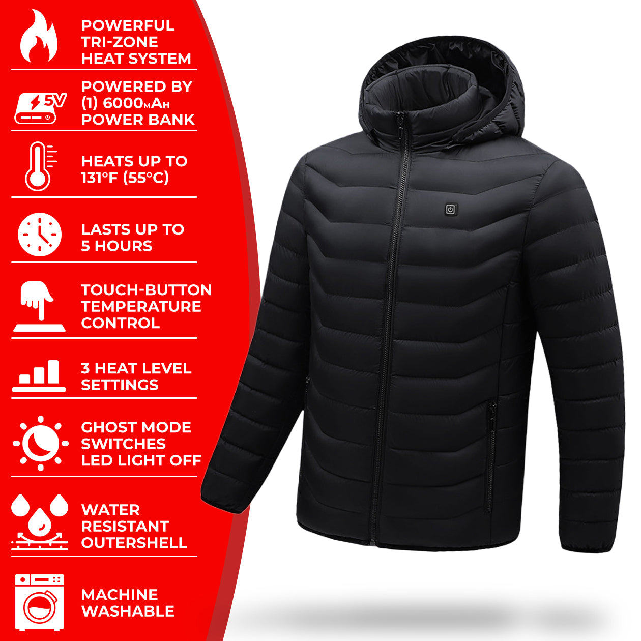 🔥Hot Sale 49% OFF--Loft Multi-level Heated Jacket