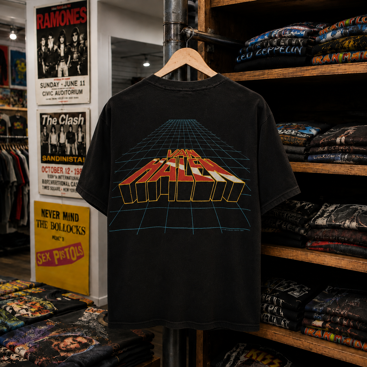 Rare Hard To Find Vintage Van Halen T-Shirt