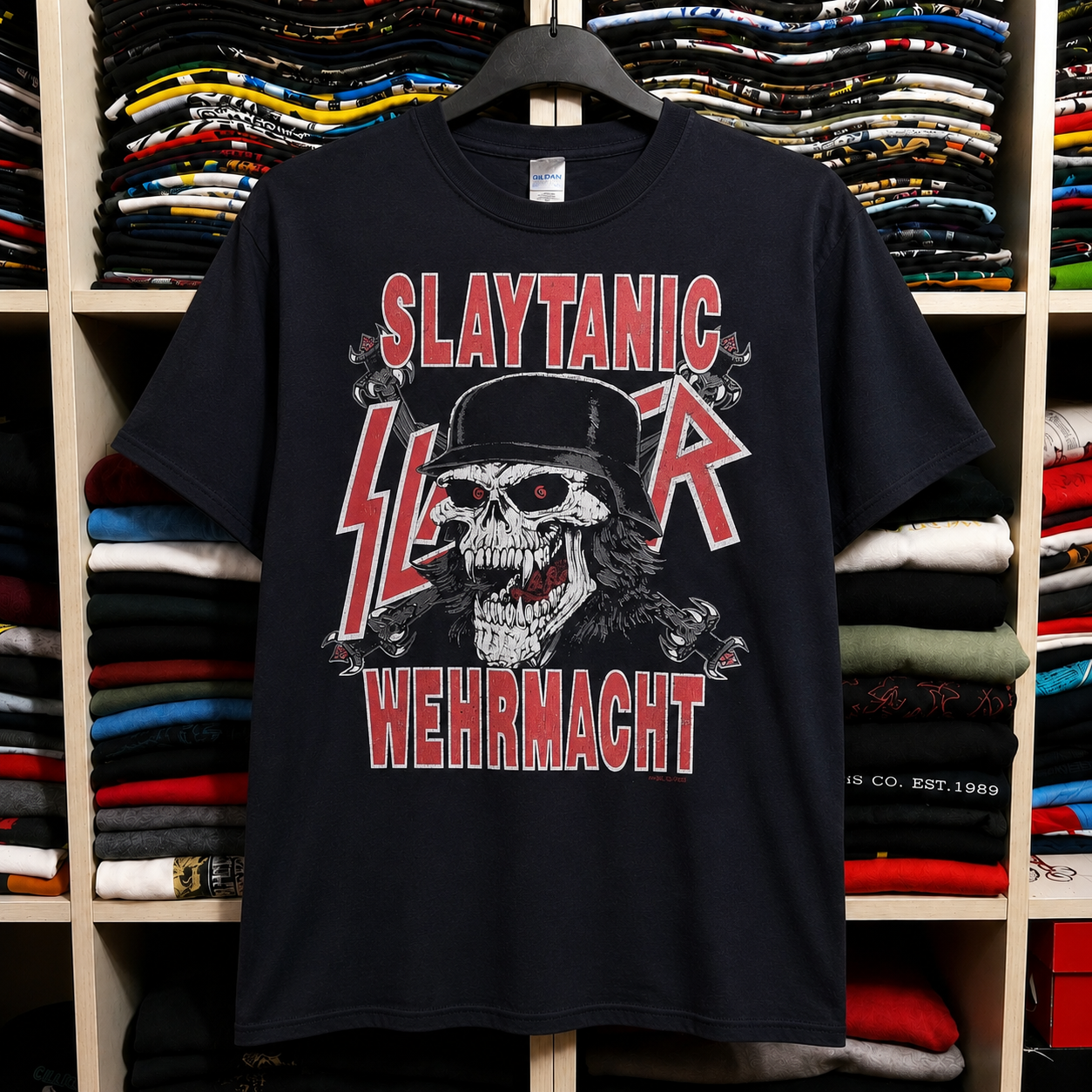 Hard To Find Vintage Slayer Tour Tee, Nearly Sold Out