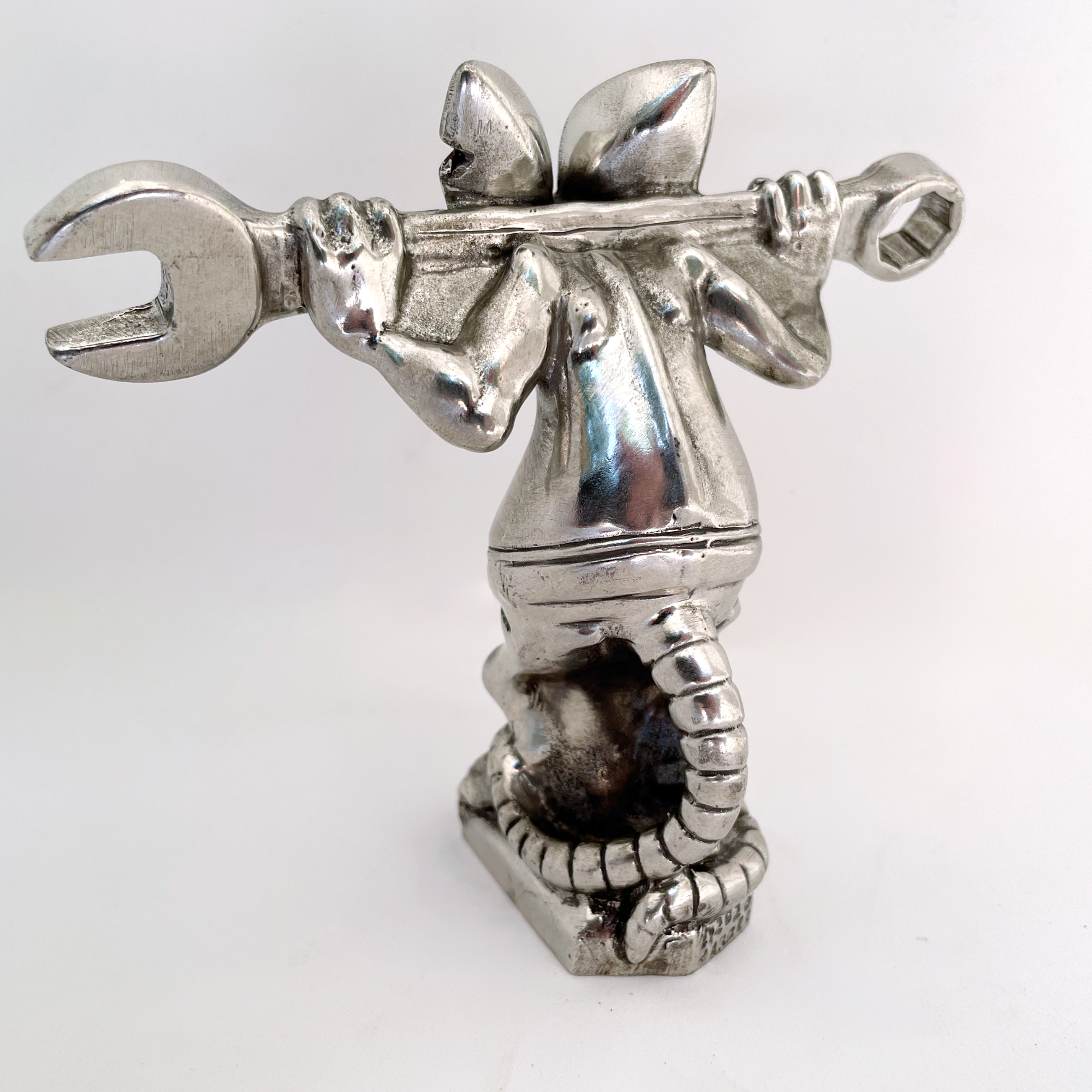 Rod the Rat Mechanic Hood Ornament