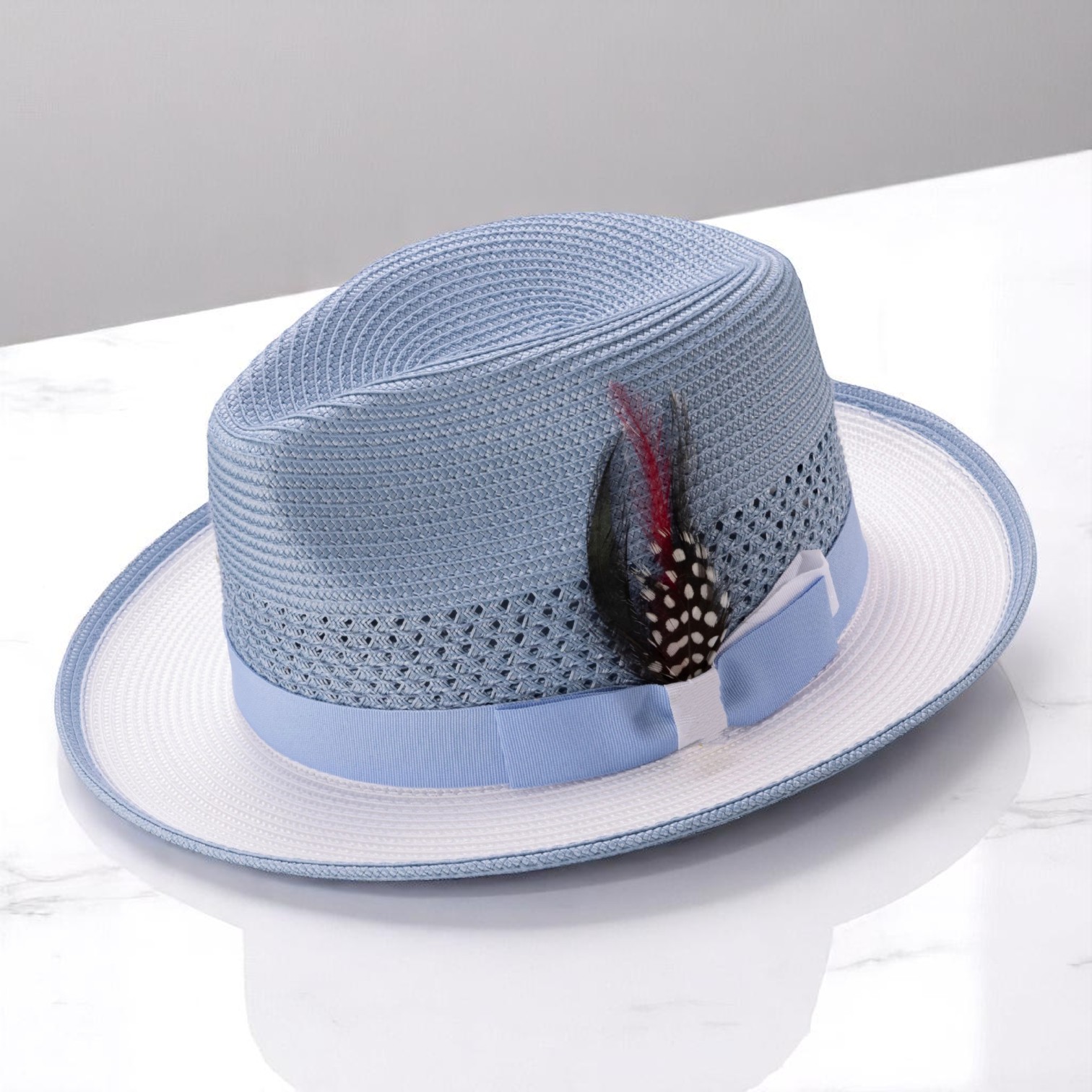 Two-Tone | Panama Fedora Hat