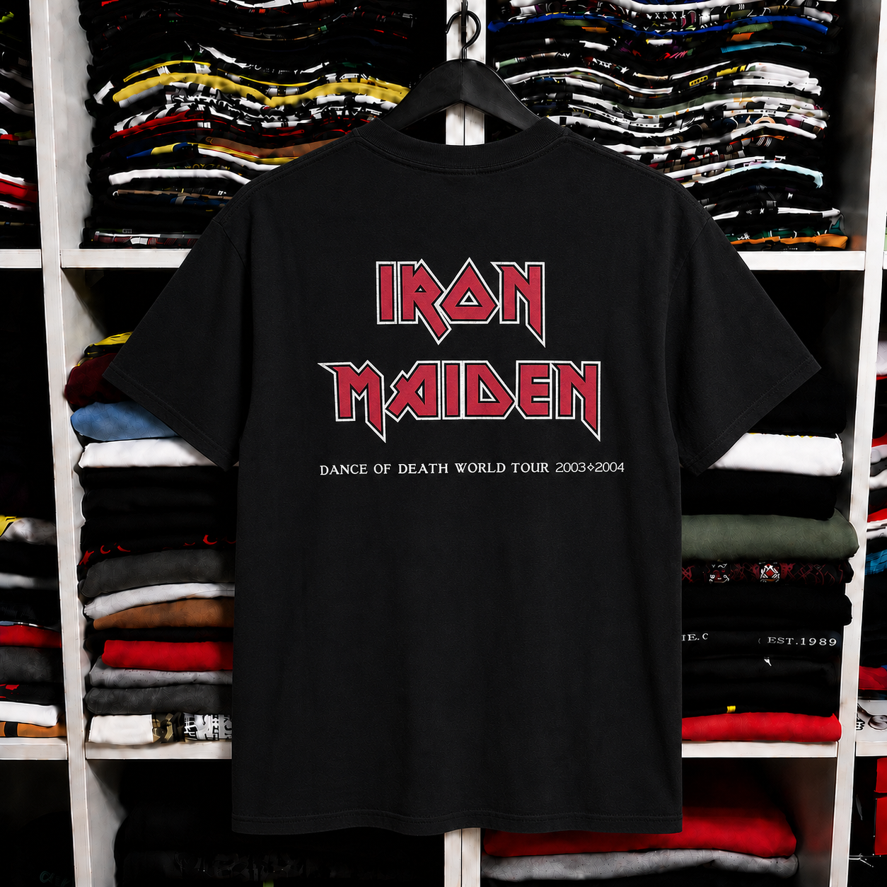 Rare Hard To Find Vintage Iron Maiden T-Shirt