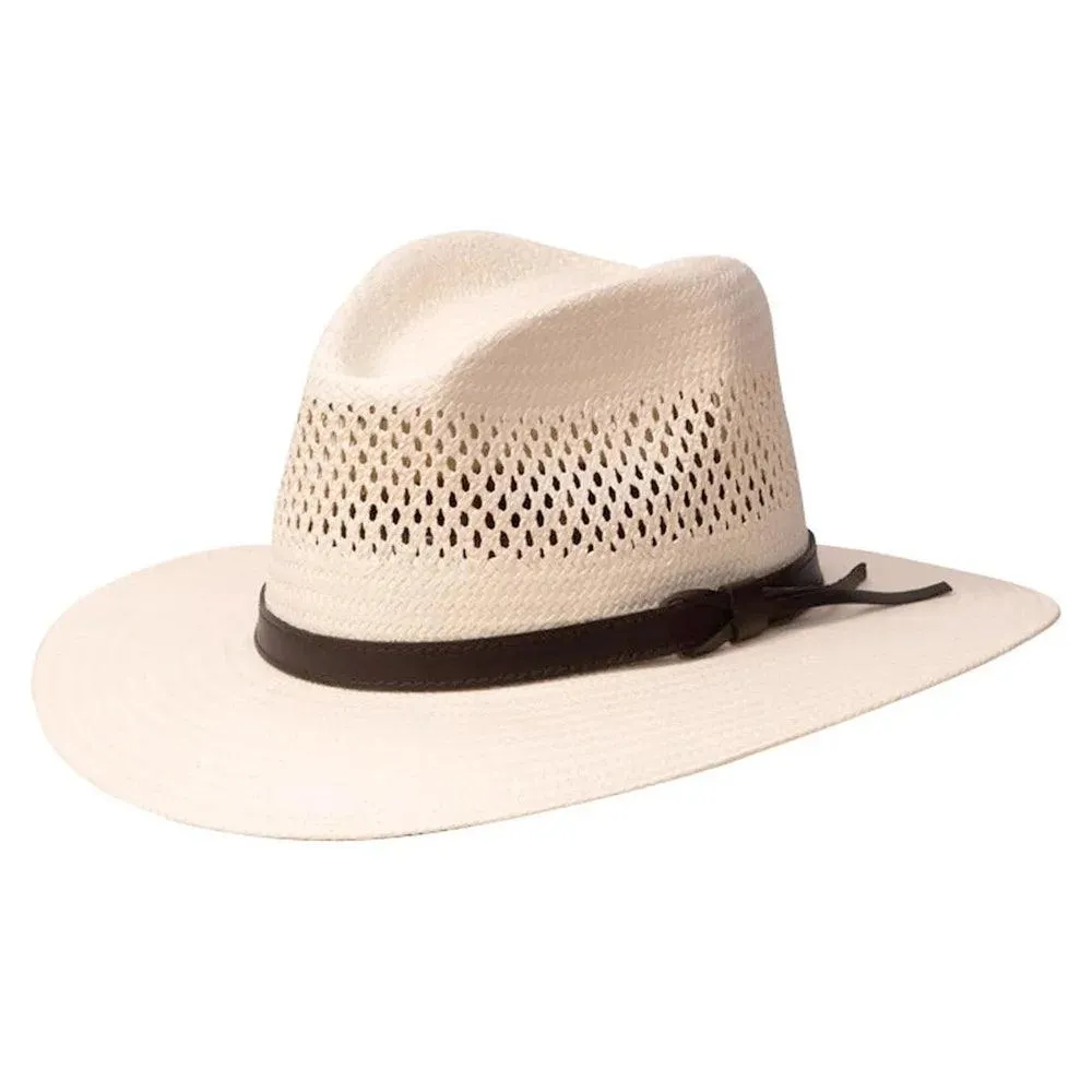 Digger Shantung Straw Outback Hat