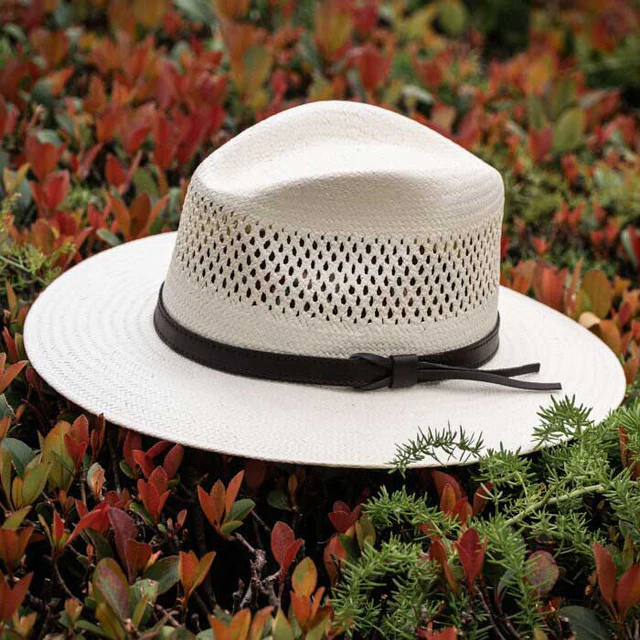 Digger Shantung Straw Outback Hat