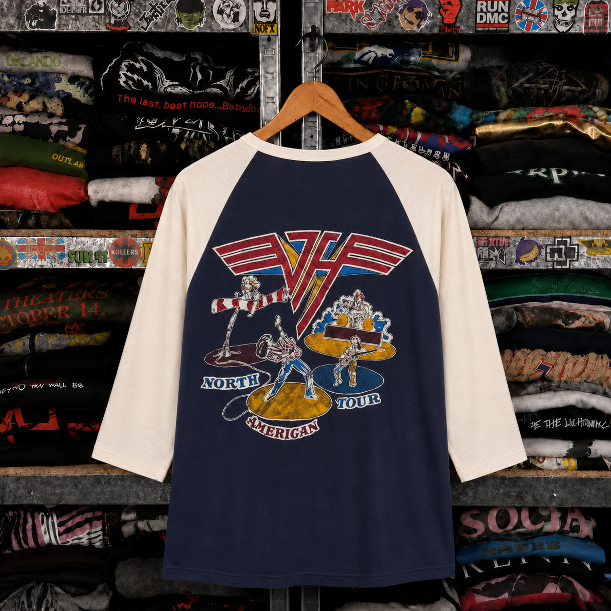 Vintage Van Halen Raglan T-Shirt