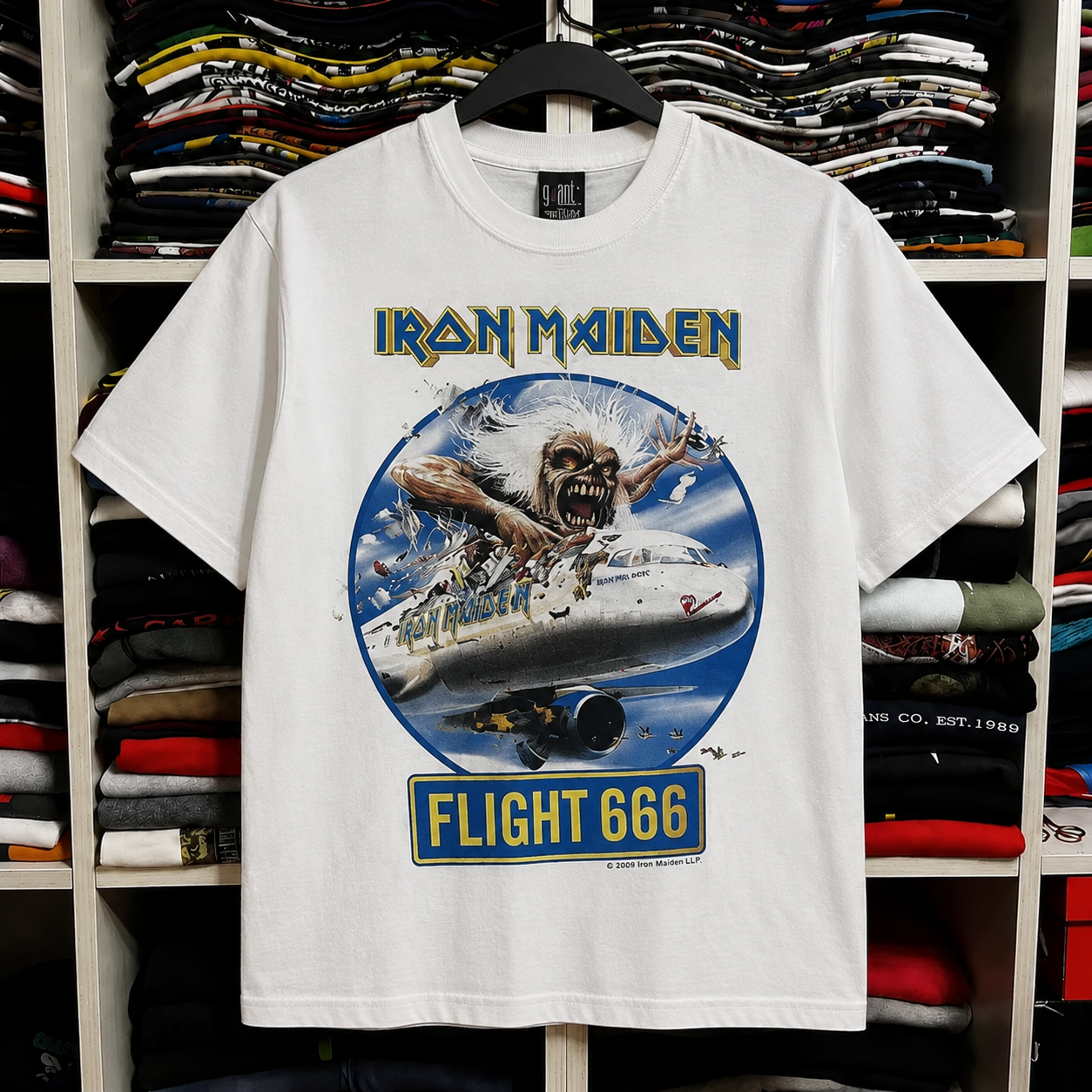 Rare Hard To Find Vintage Iron Maiden T-Shirt