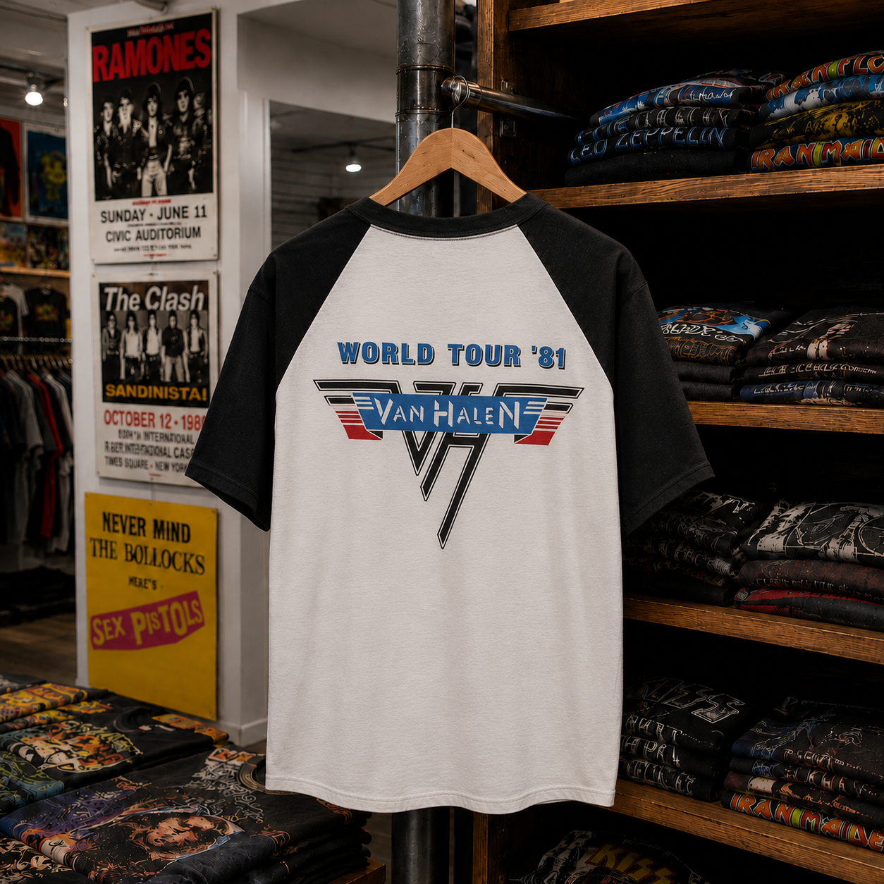 Rare Hard To Find Vintage Van Halen T-Shirt