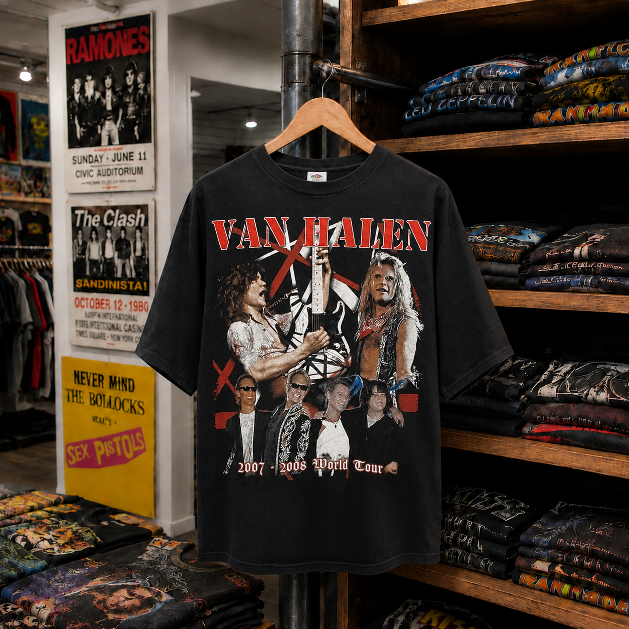 Rare Hard To Find Vintage Van Halen T-Shirt