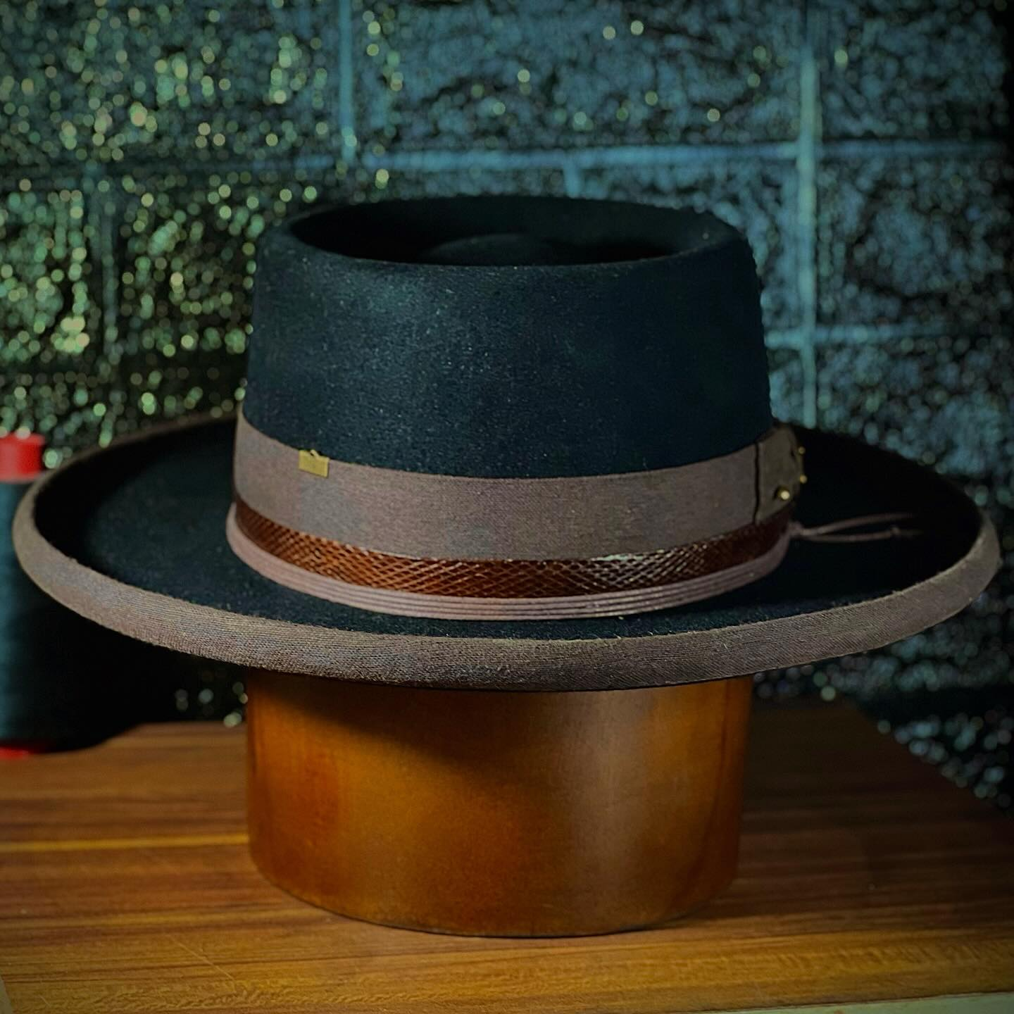 Greed Is Permanent Slavery – Dark Felt Hat
