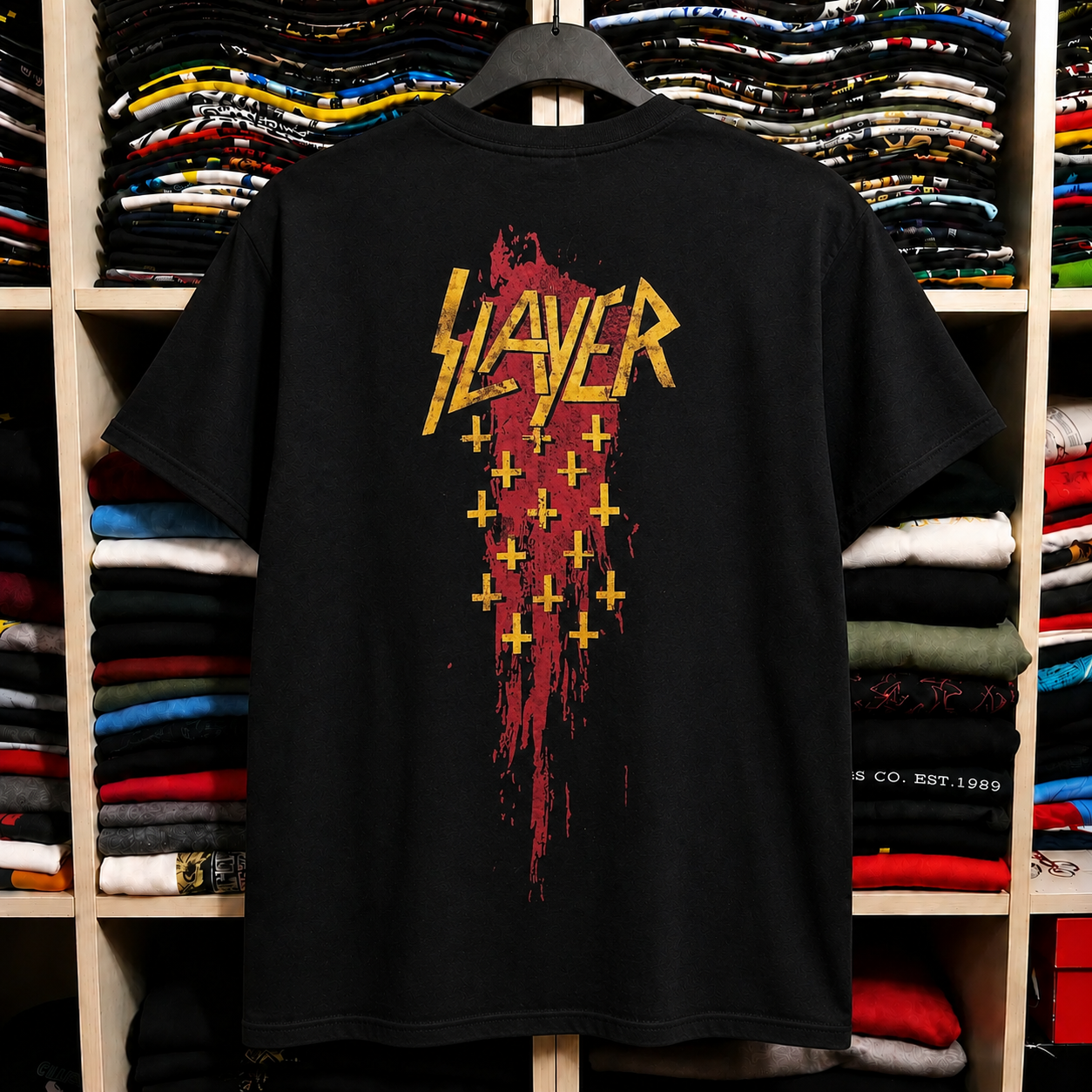 Rare Authentic Vintage Slayer Band T-Shirt, Nearly Sold Out Collectors Piece