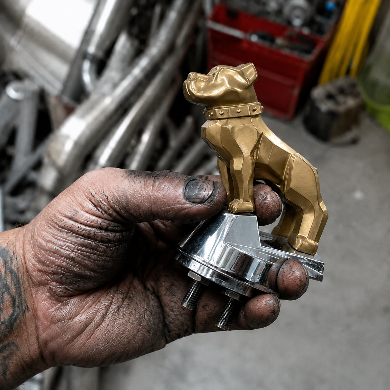 Mack Bull Dog Truck Hood Ornament