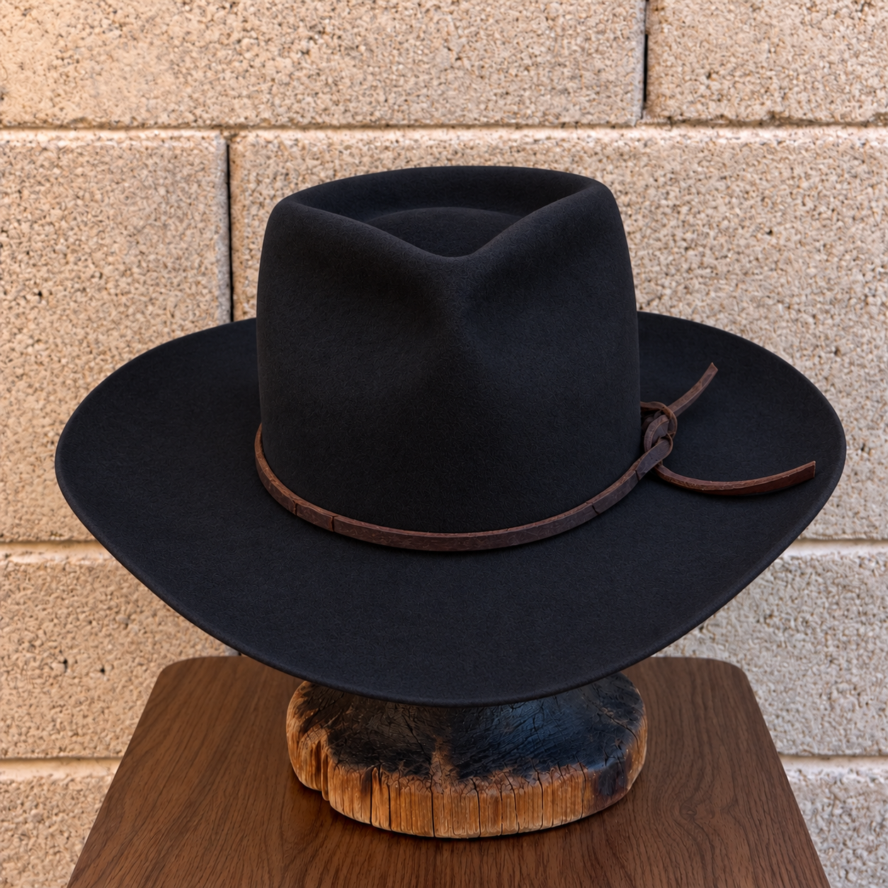 Louisiana Bayou Custom Nutria Felt Western Hat