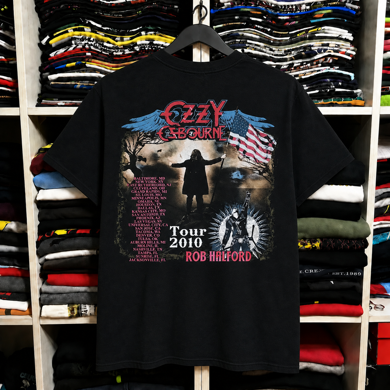 ☠️Ozzfest 1996-2007 Tour band t-shirt Collection🎸