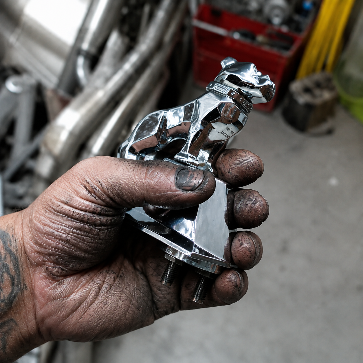 Mack Bull Dog Truck Hood Ornament