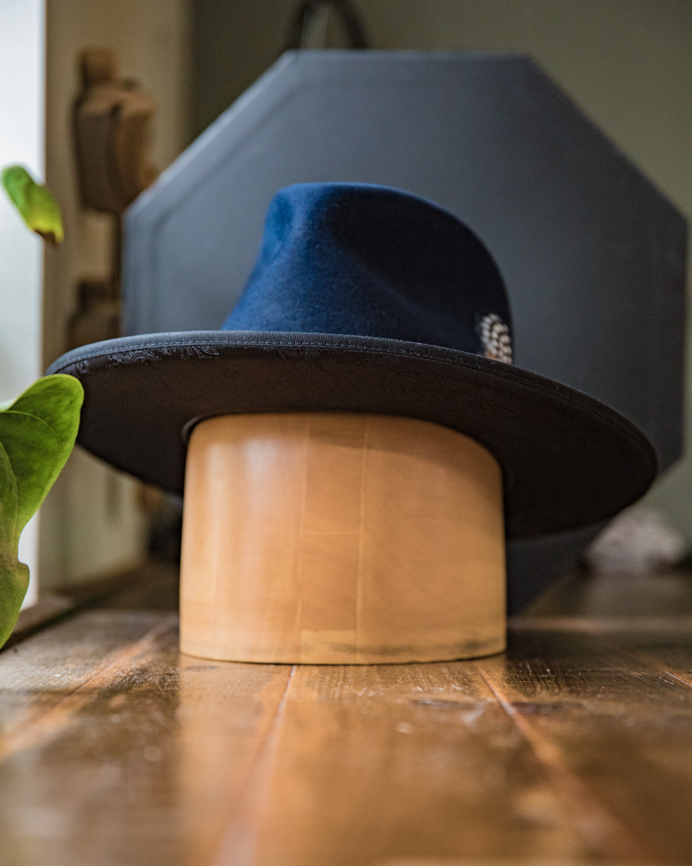 The Midnight Paisley Fedora