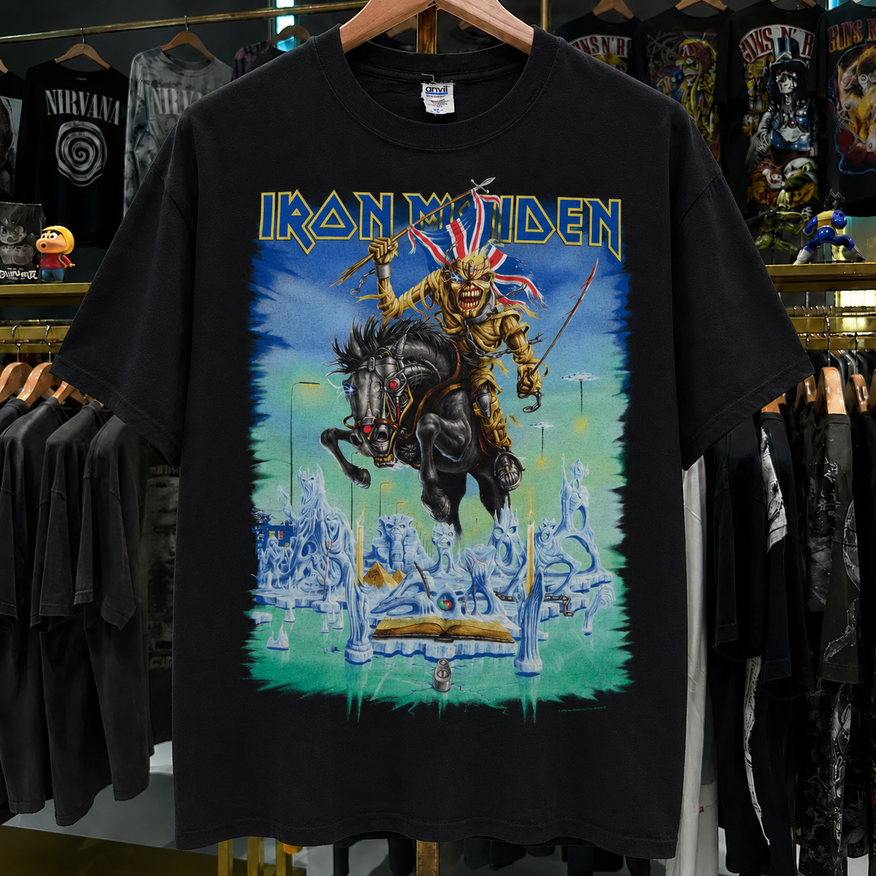 Rare Hard To Find Vintage Iron Maiden T-Shirt