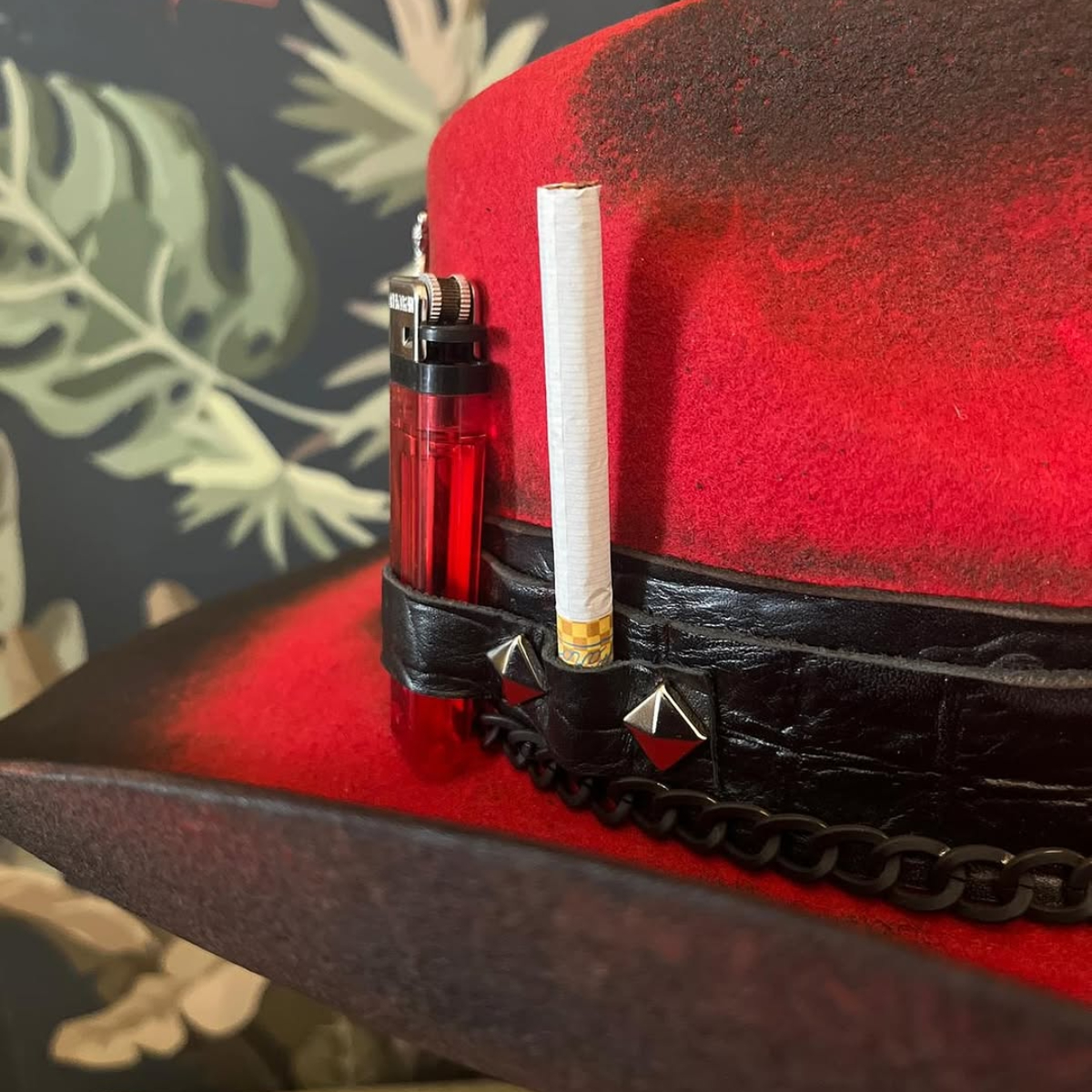Red Skull Hat