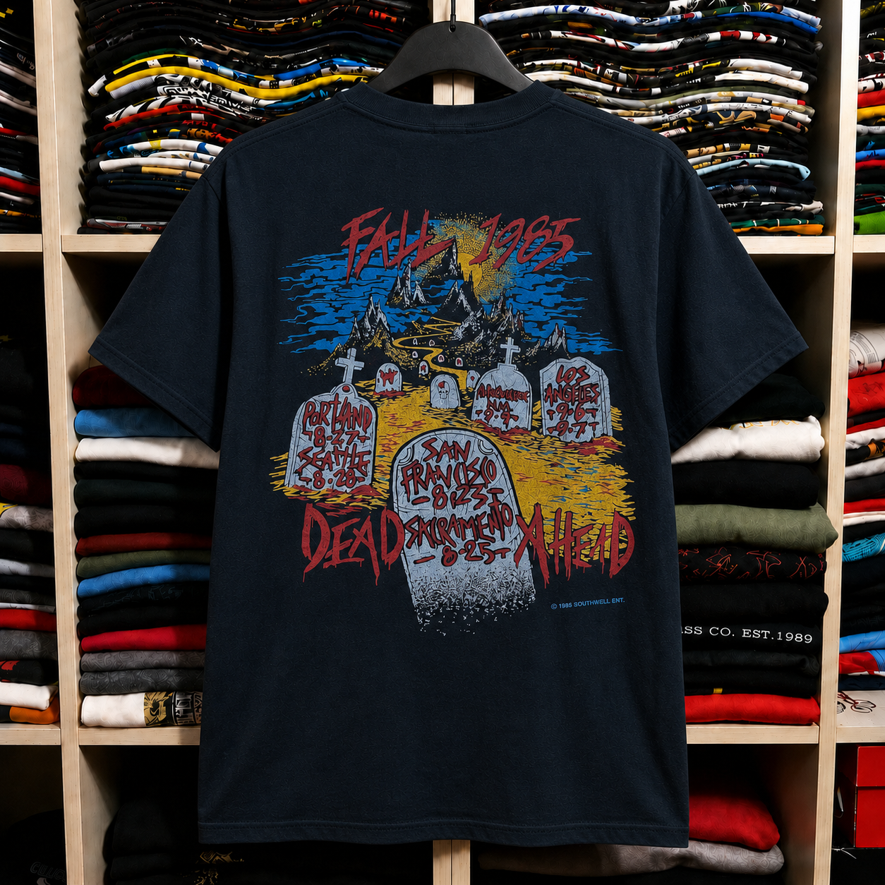 Hard To Find Vintage Slayer Tour Tee, Nearly Sold Out