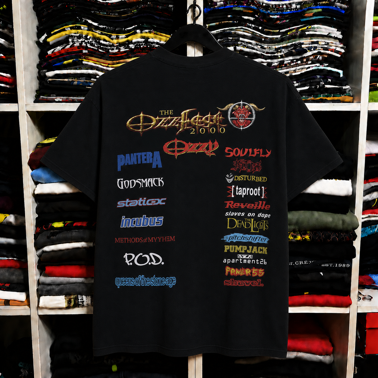 ☠️Ozzfest 1996-2008 Tour band t-shirt Collection🎸