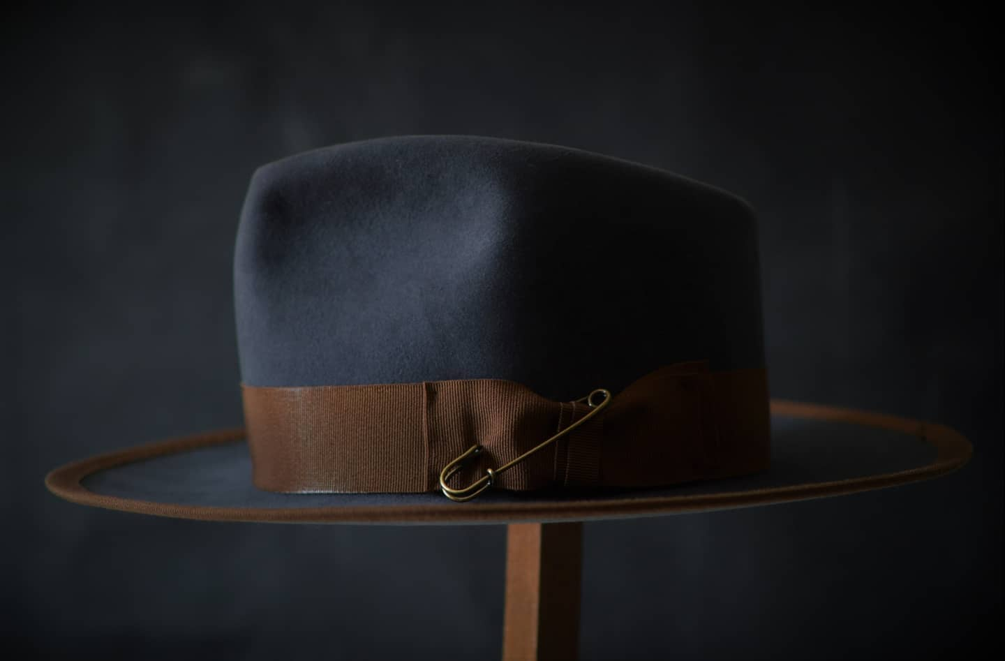 The Slate & Chocolate Fedora
