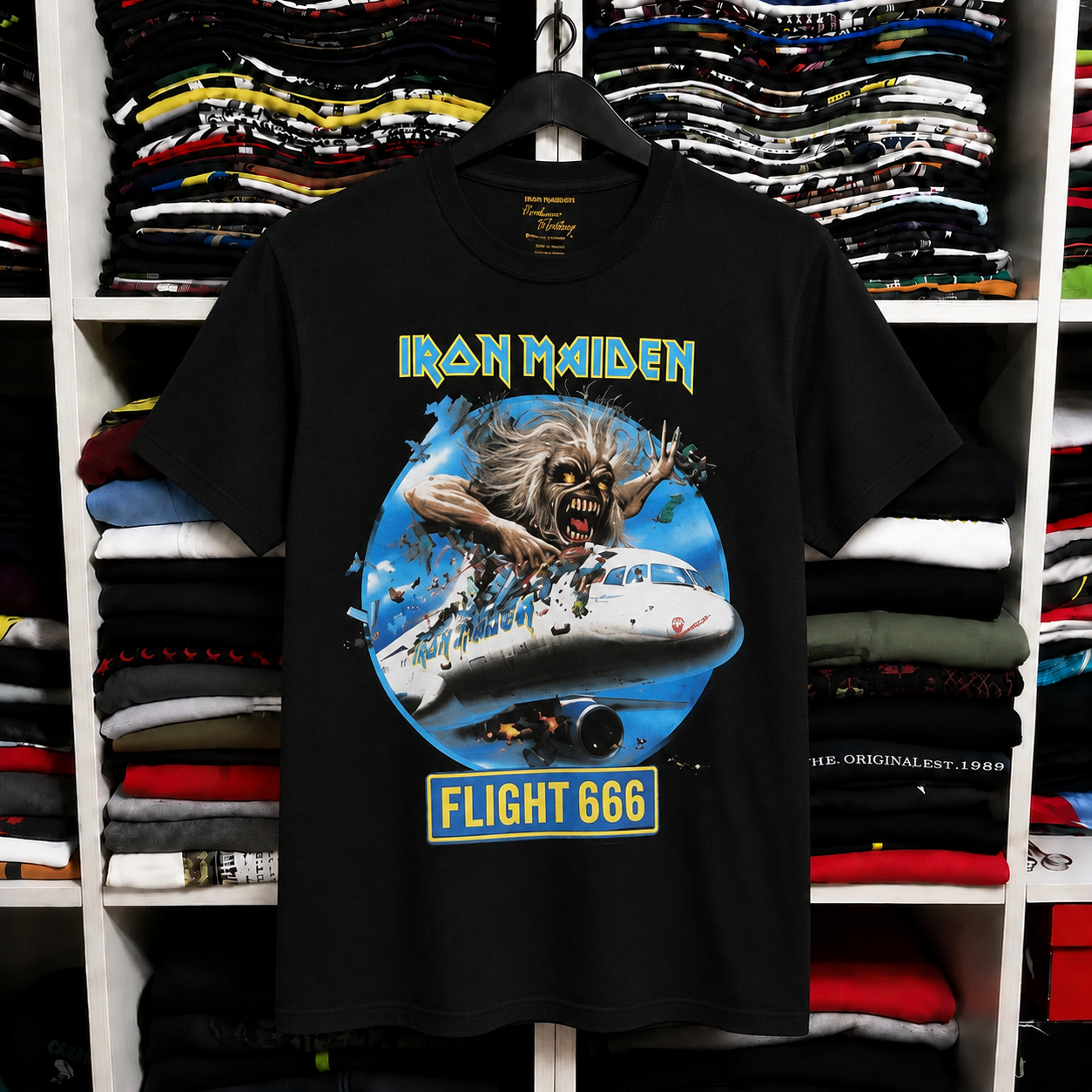 Rare Hard To Find Vintage Iron Maiden T-Shirt