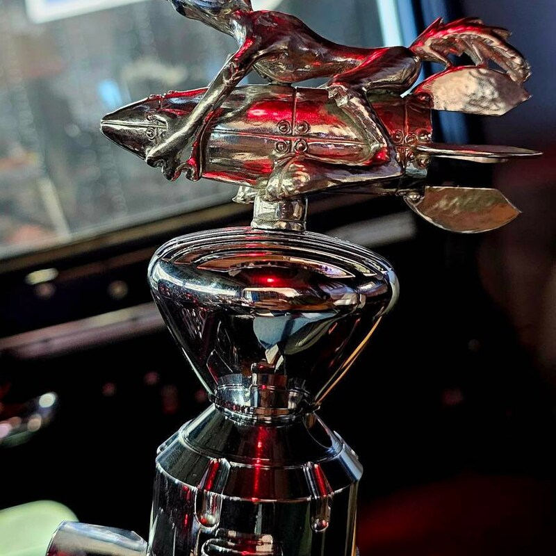 Original Coyote Hood Ornament