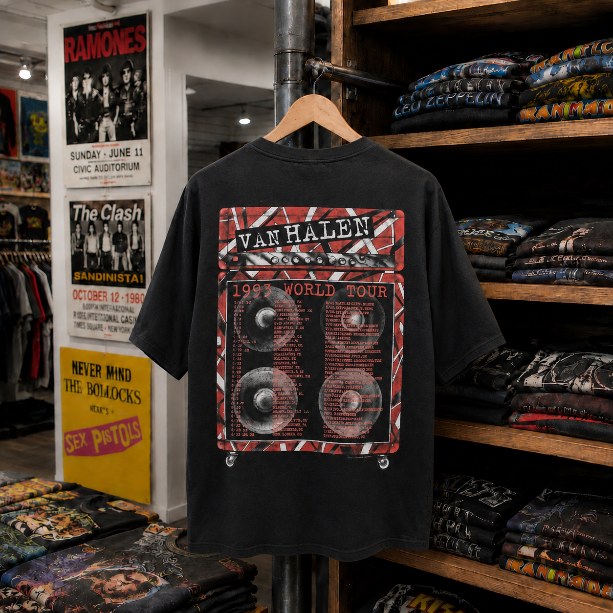 Rare Hard To Find Vintage Van Halen T-Shirt