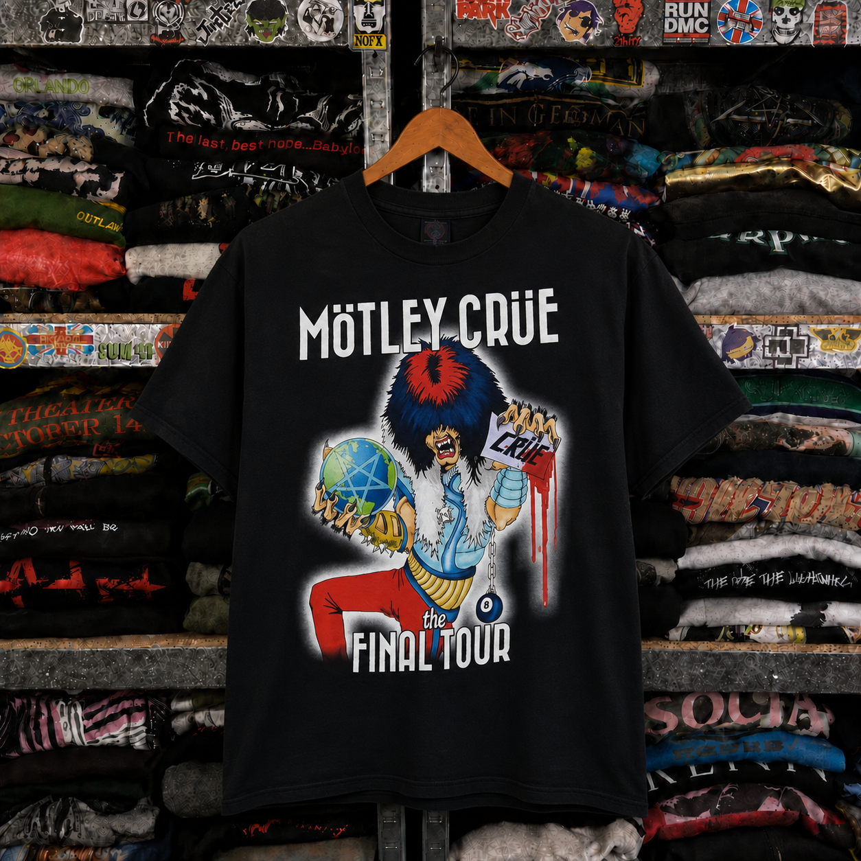Mötley Crüe Final Tour graphic tee