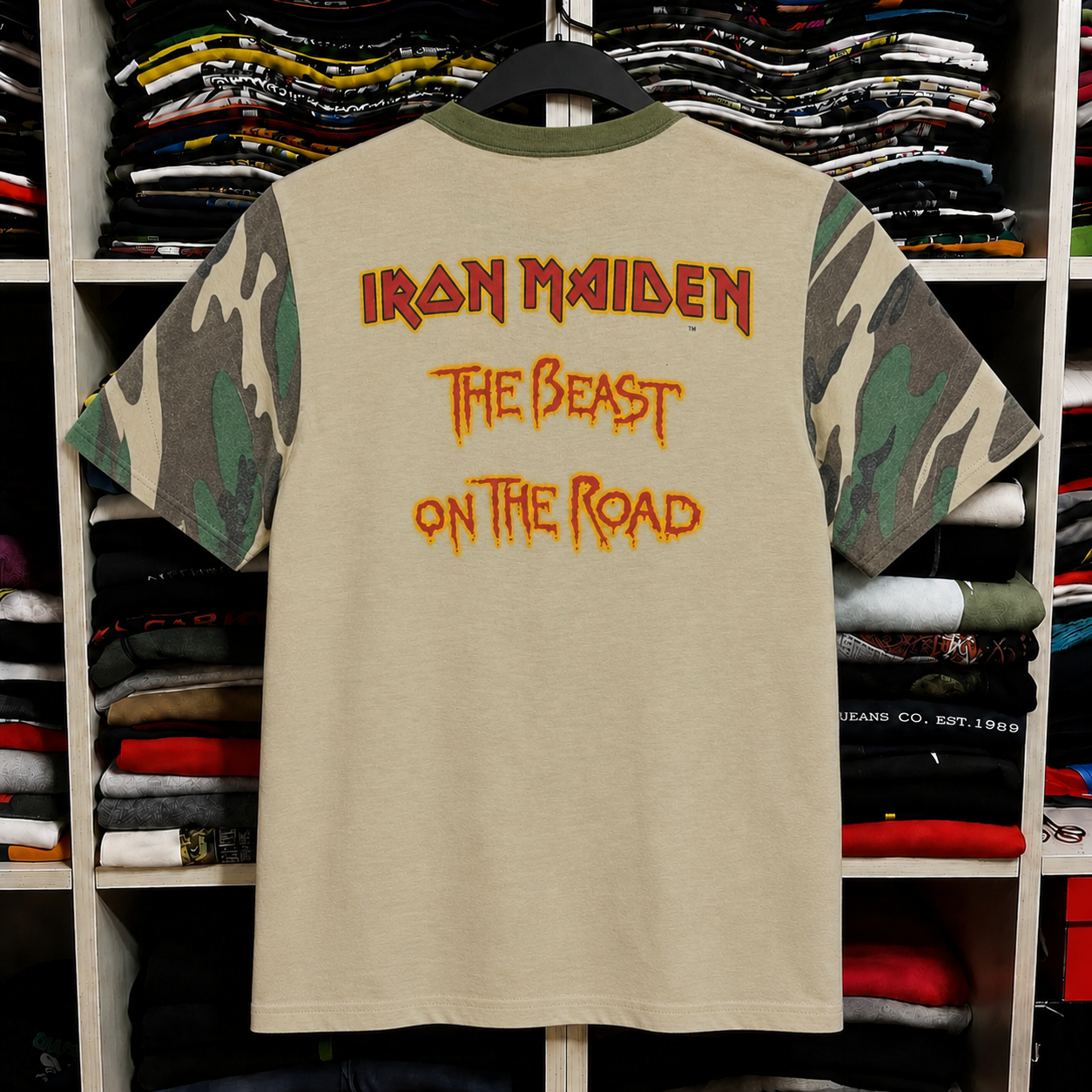 Rare Hard To Find Vintage Iron Maiden T-Shirt