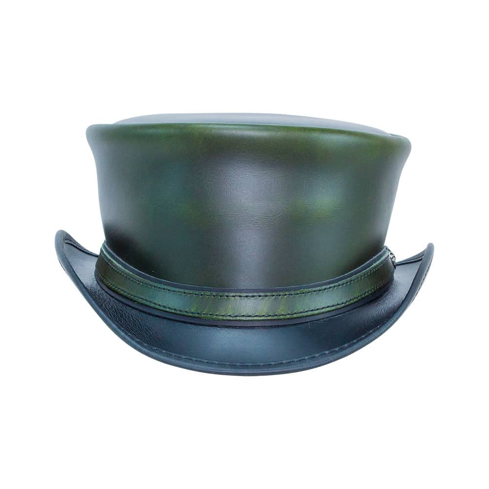 HAMPTON - MENS LEATHER TOP HAT