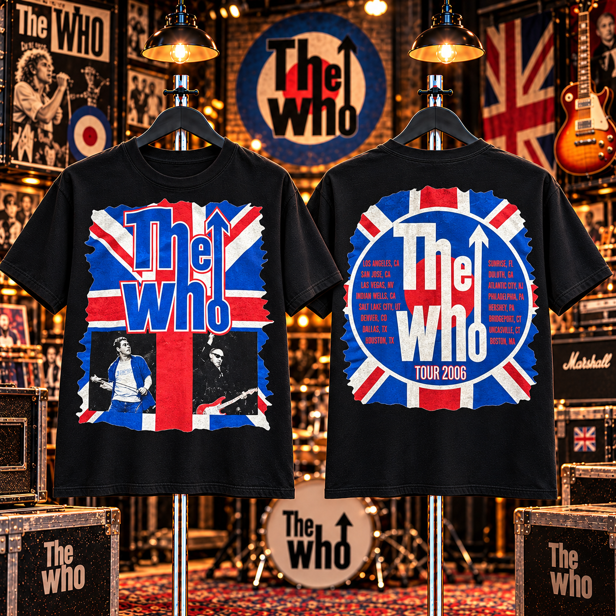 Vintage The Who Concert T Shirt