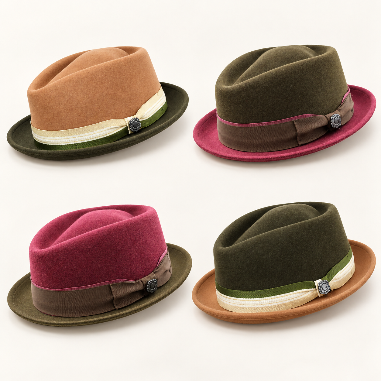 Diamond Combined | Porkpie Hat