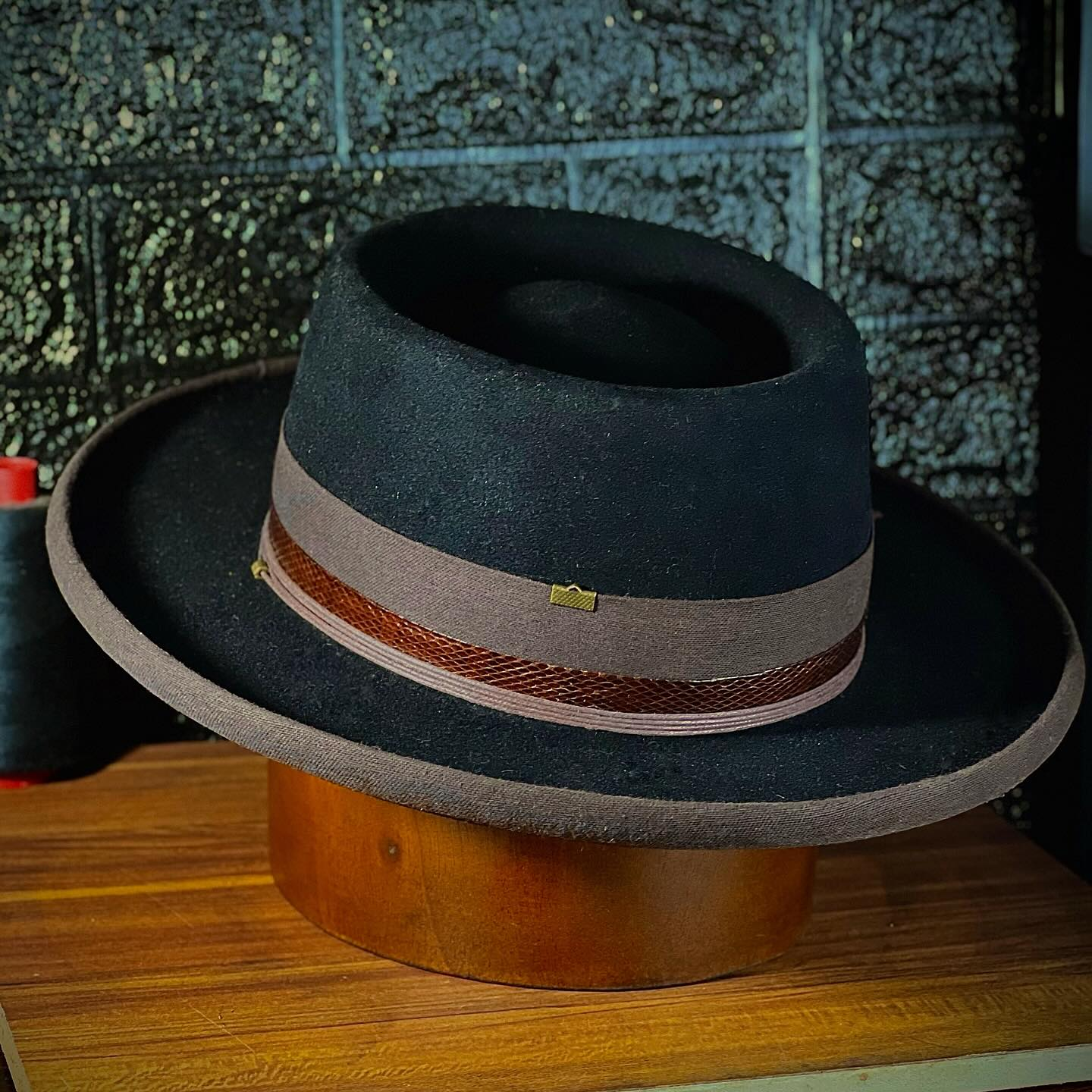 Greed Is Permanent Slavery – Dark Felt Hat