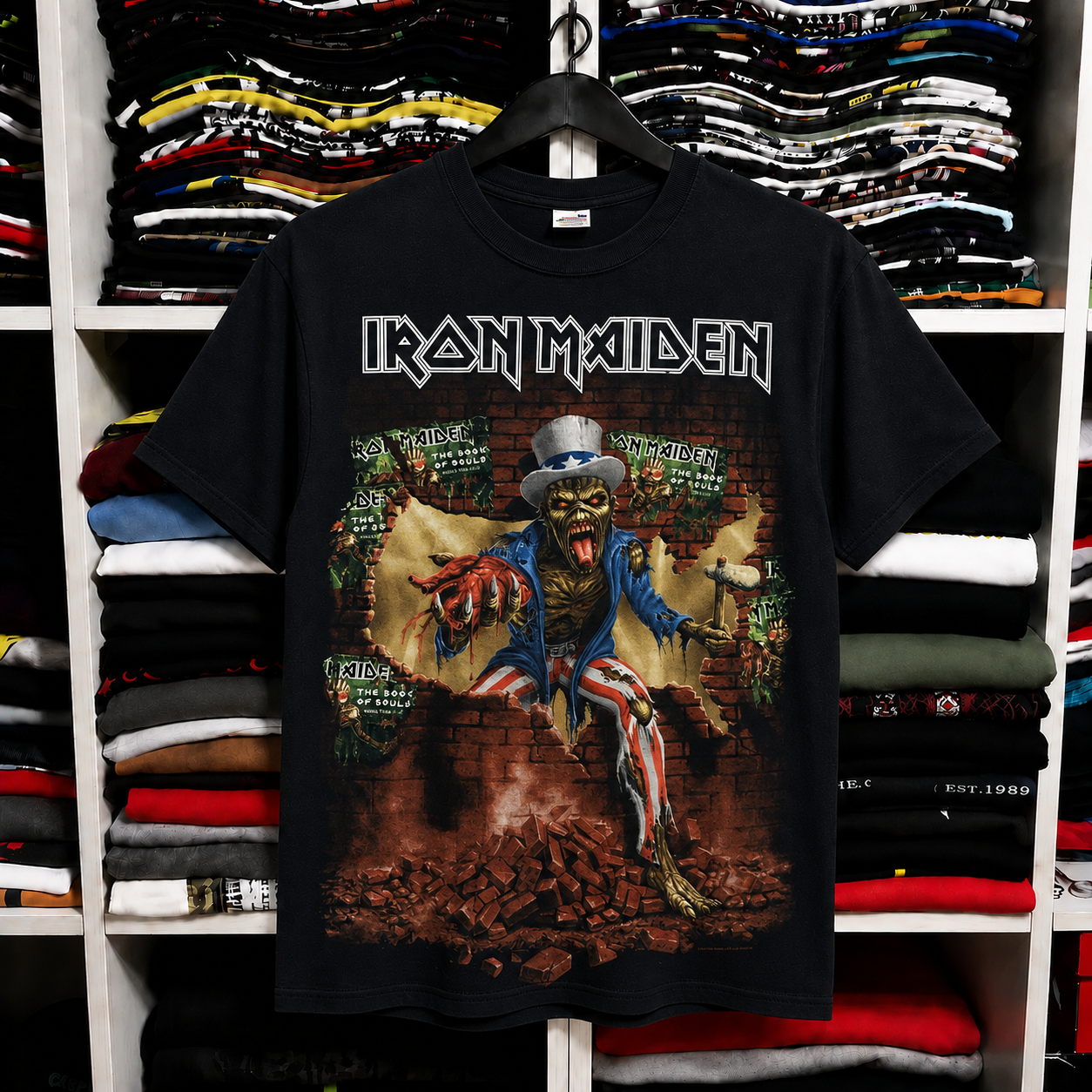 Rare Hard To Find Vintage Iron Maiden T-Shirt