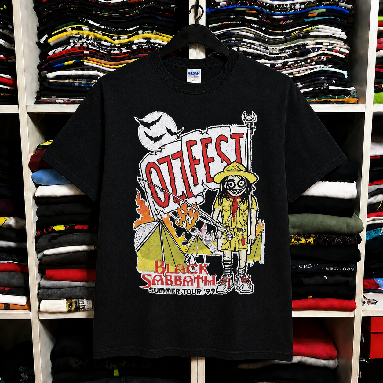 ☠️Ozzfest 1996-2008 Tour band t-shirt Collection🎸