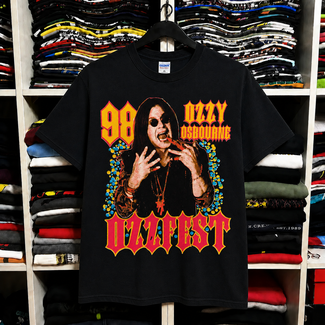 ☠️Ozzfest 1996-2008 Tour band t-shirt Collection🎸