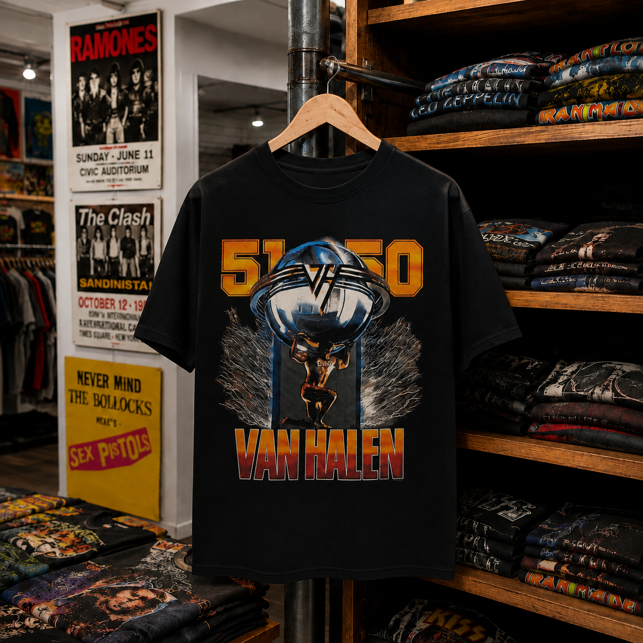 Rare Hard To Find Vintage Van Halen T-Shirt