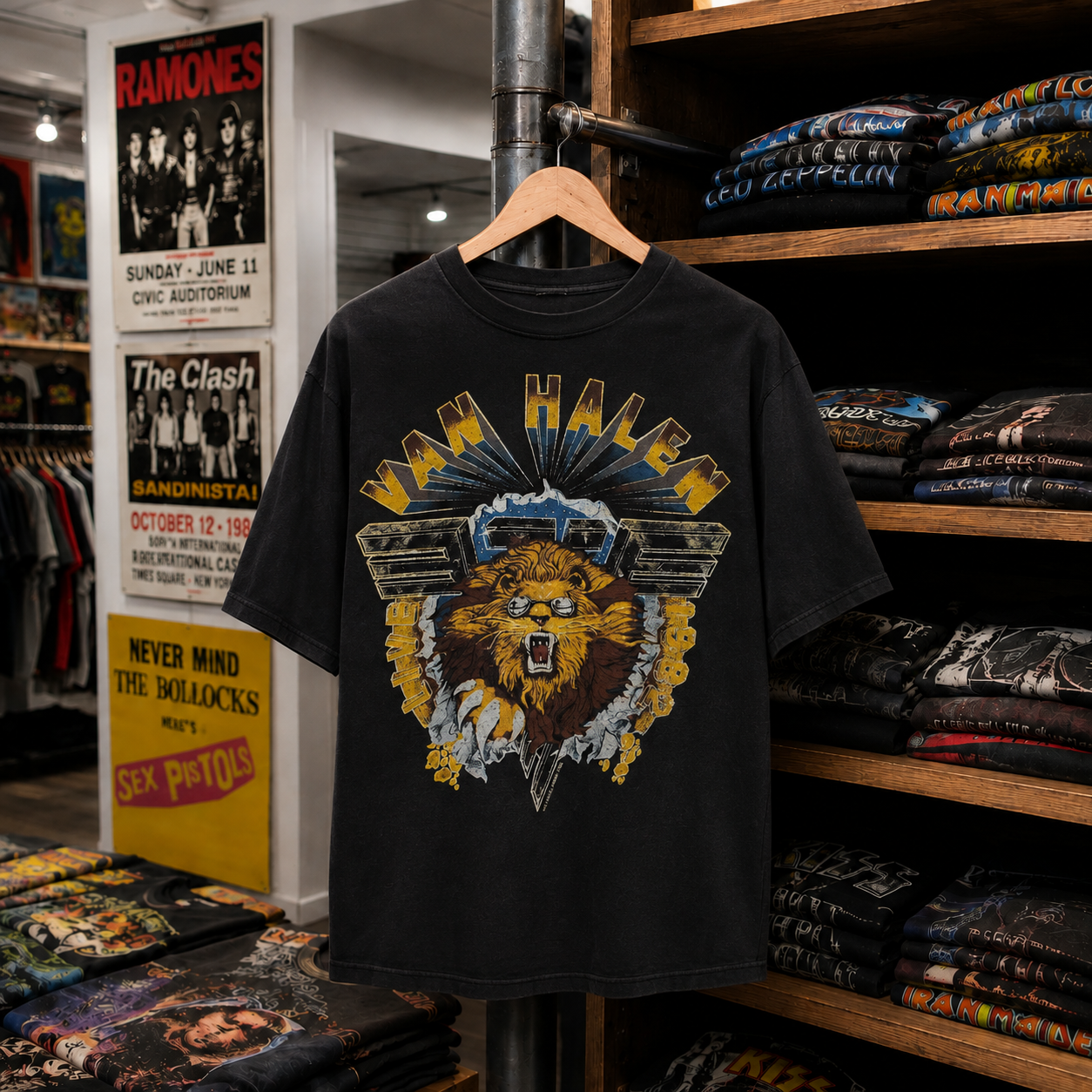 Rare Hard To Find Vintage Van Halen T-Shirt