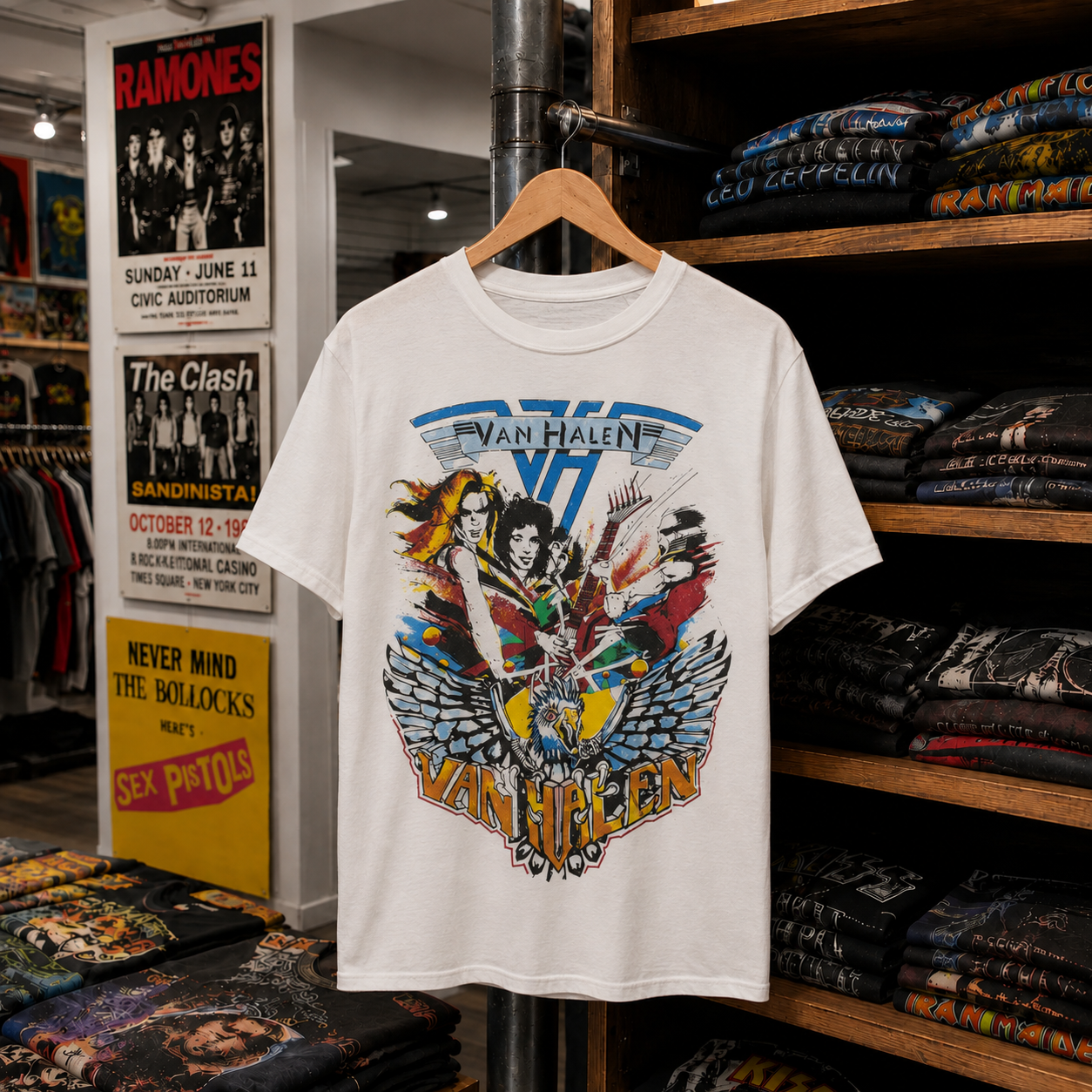 Rare Hard To Find Vintage Van Halen T-Shirt