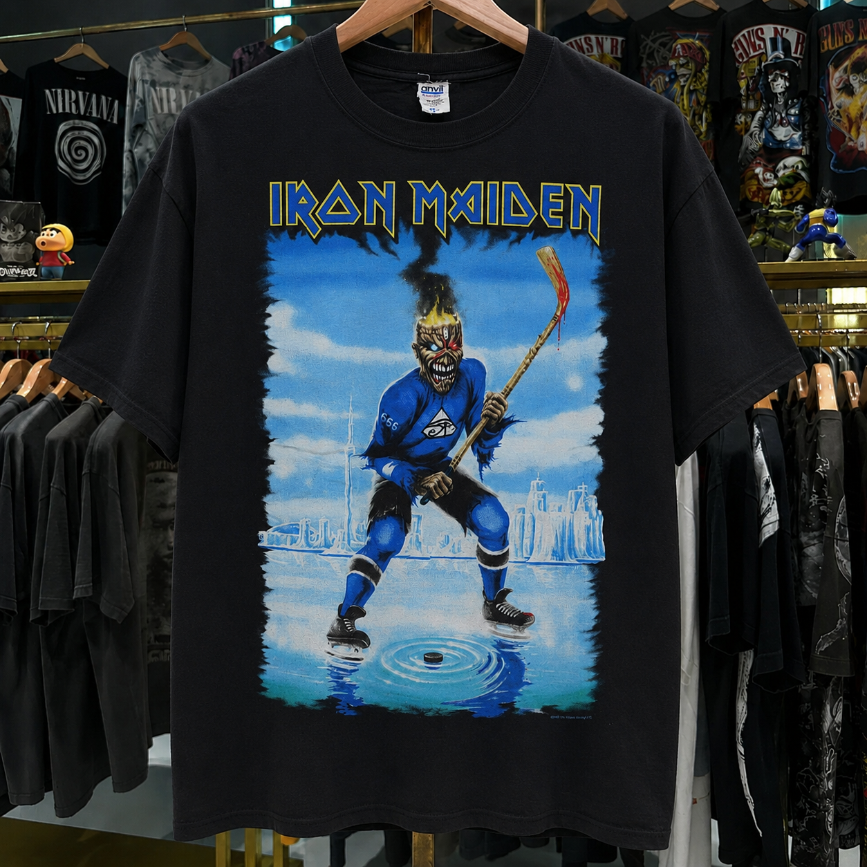 Rare Hard To Find Vintage Iron Maiden T-Shirt