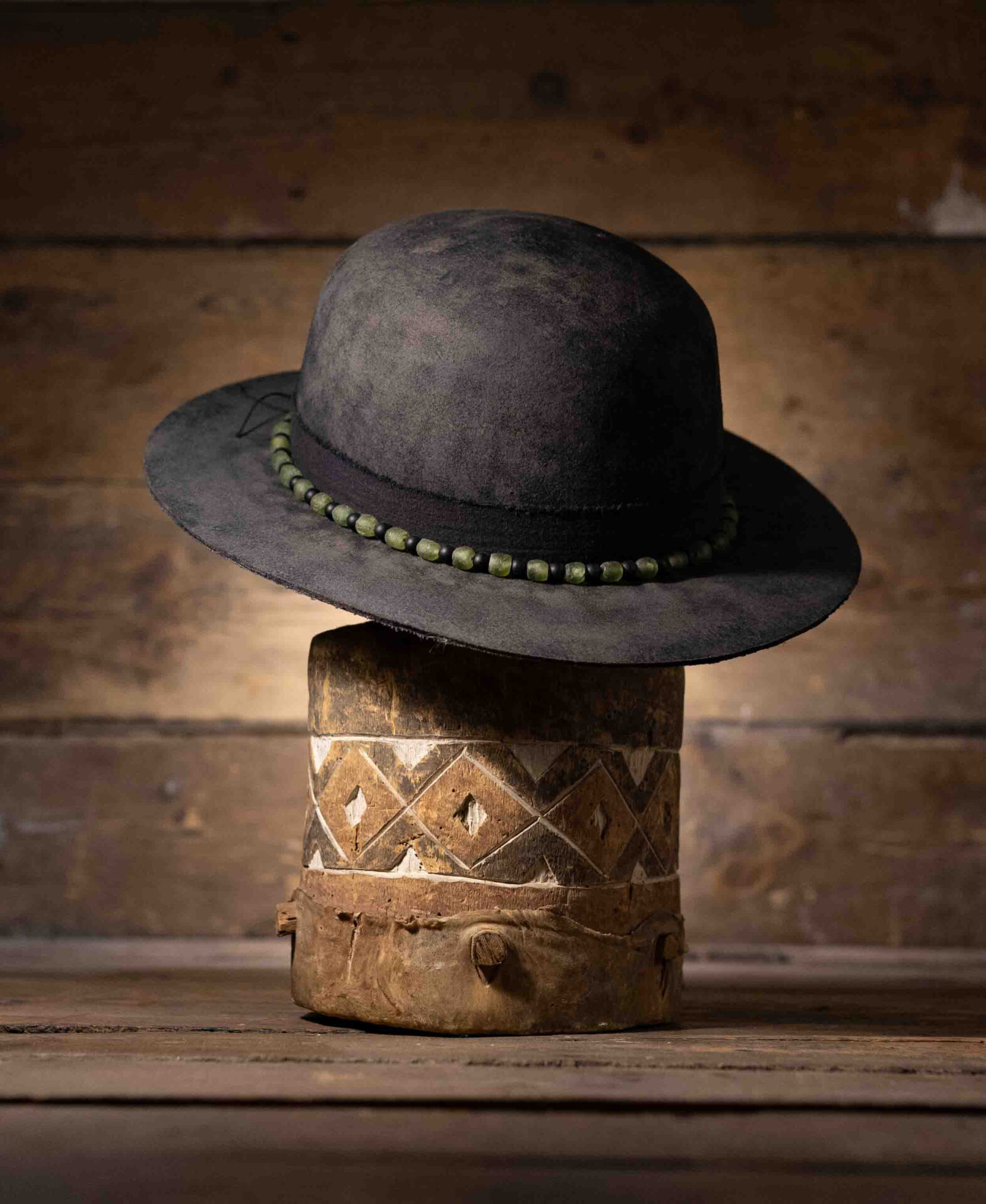 Khusela - Blunt Panga - African Luxury Felt Hats Hand-blocked in Cape Town, SA
