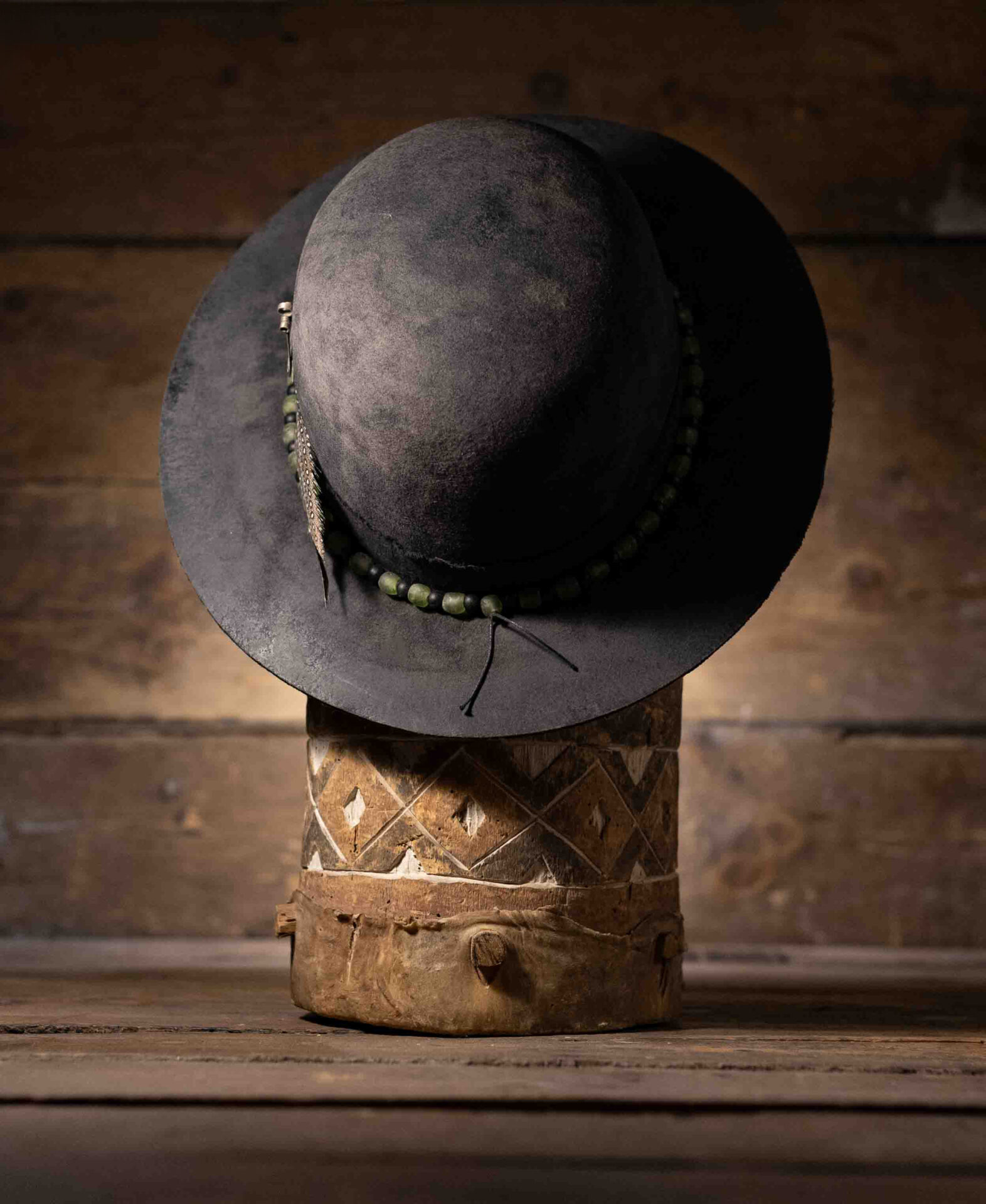 Khusela - Blunt Panga - African Luxury Felt Hats Hand-blocked in Cape Town, SA