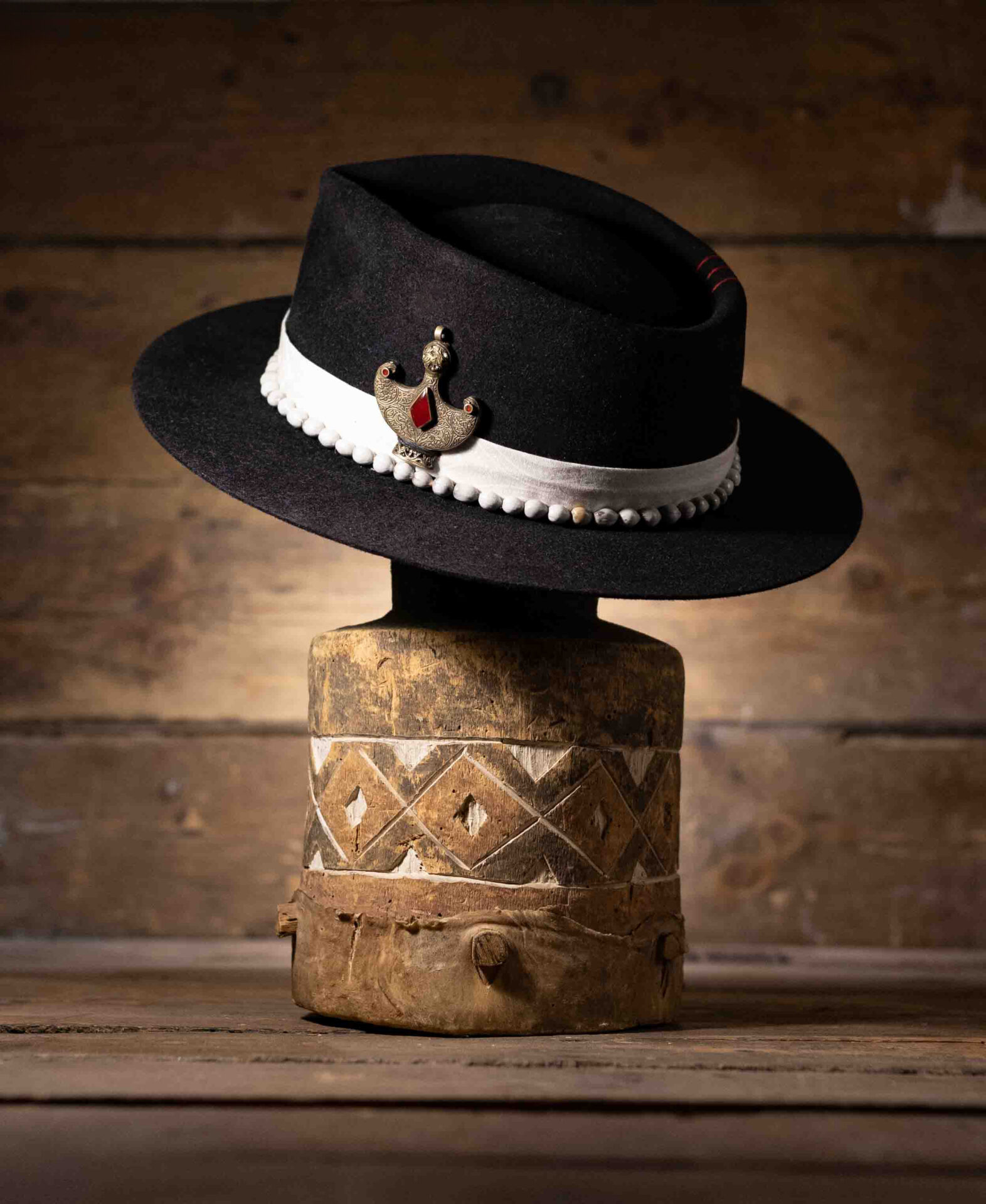 MARIE-PAULE - Blunt Panga Hand-blocked Hats