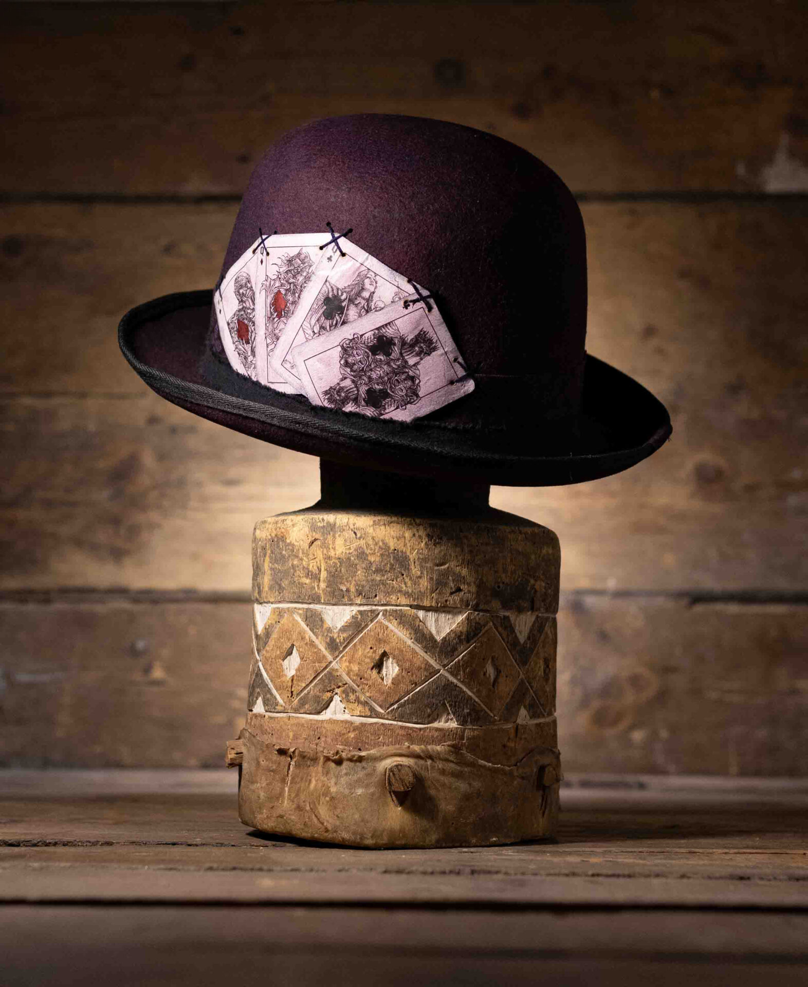Uvalo - Blunt Panga - African Luxury Felt Hats Hand-blocked in Cape Town, SA.