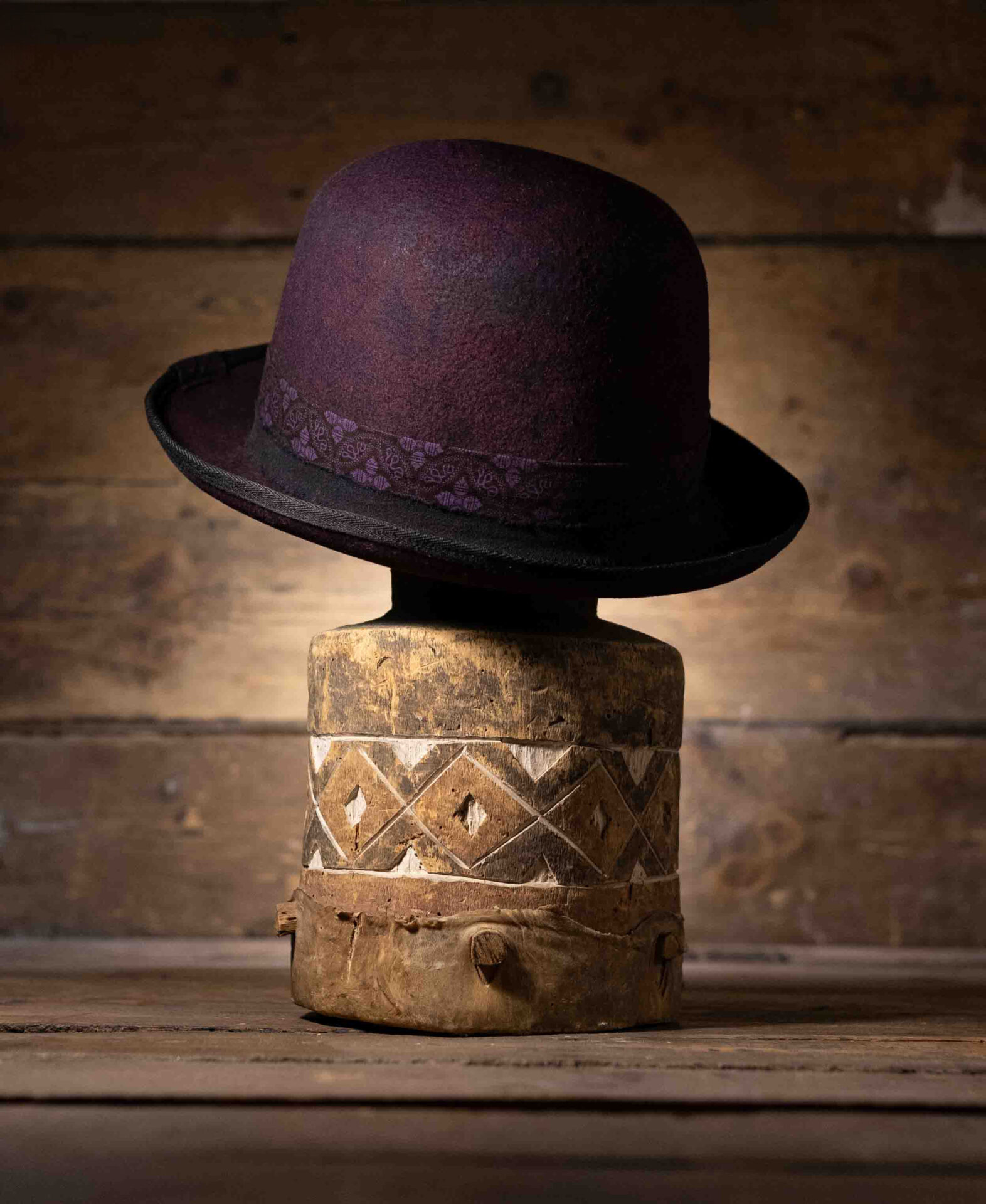 Uvalo - Blunt Panga - African Luxury Felt Hats Hand-blocked in Cape Town, SA.